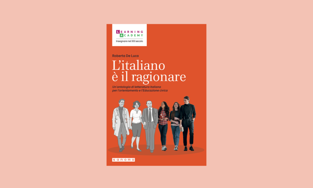 Copertina del libro L'italiano è il ragionare di Roberta De Luca