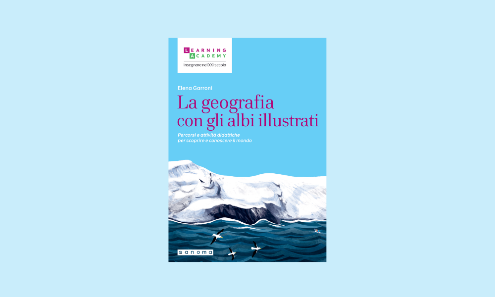 Copertina del libro La geografia con gli albi illustrati di Elena Garroni