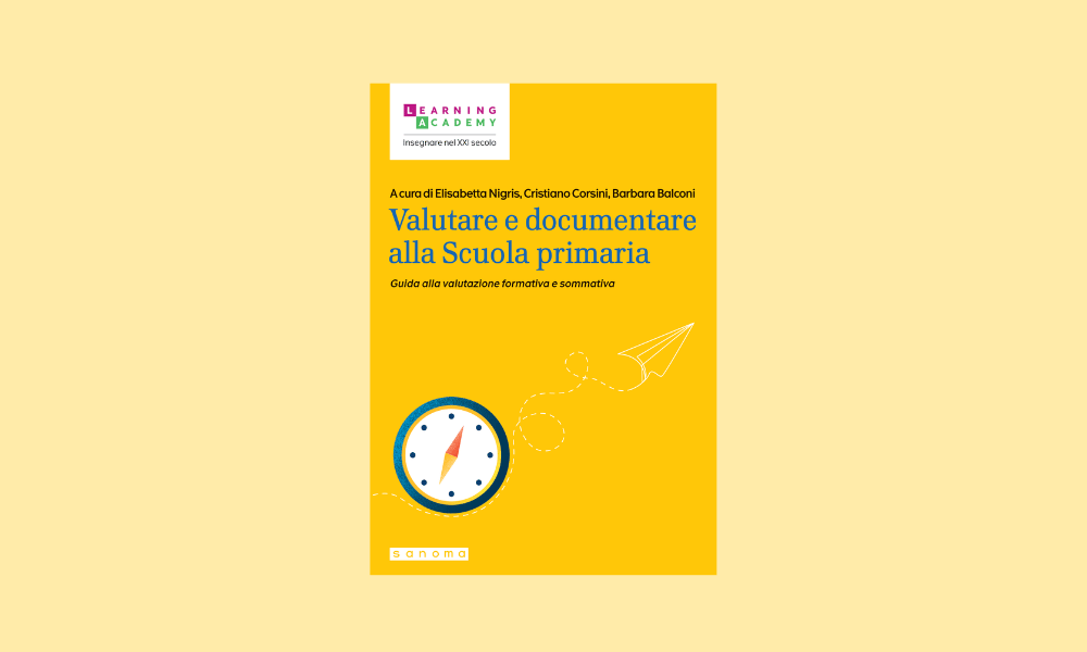 Copertina del libro Valutare e documentare alla Scuola primaria a cura di Nigris, Corsini e Balconi
