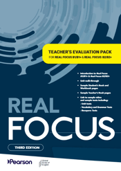 Teachers Evaluation Pack for Real Focus B1B1+ & Real Focus B2B2+